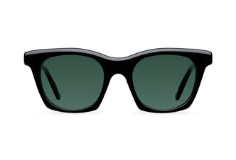 Gafas de sol Suitto Caliza para mujer, montura cuadrada de acetato, en negro