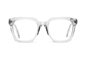 Gafas graduadas Suitto Canon para hombre, montura geométrica de acetato, en transparente