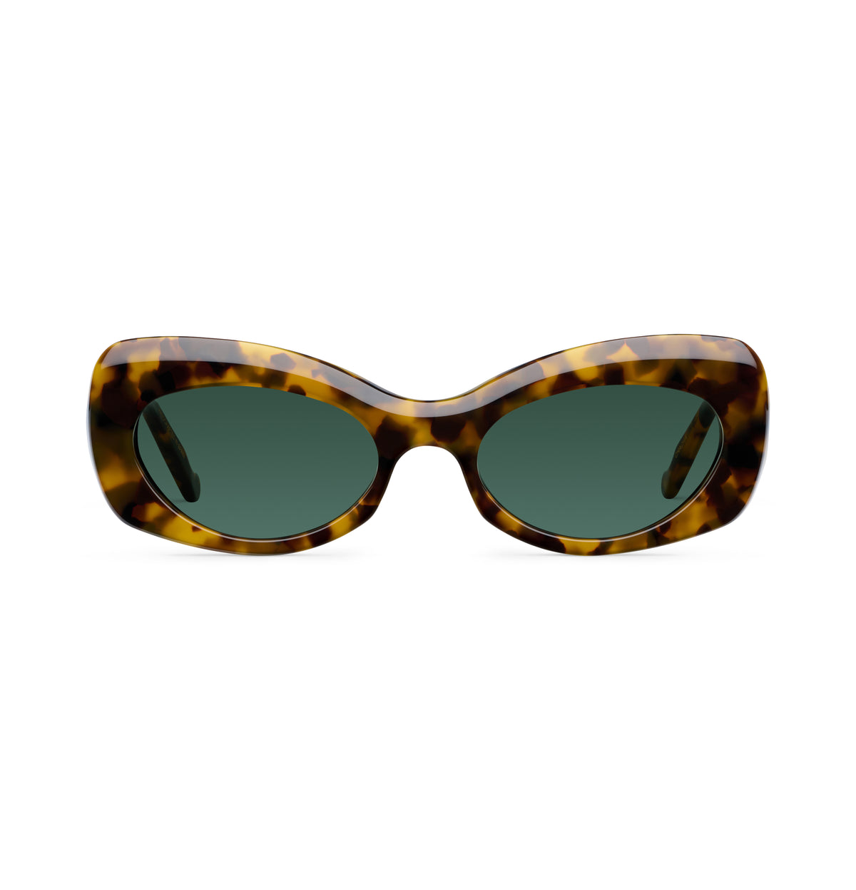 Gafas de sol Suitto Chachá para mujer, montura ovalada de acetato, en carey miel