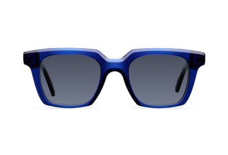 Gafas de sol Suitto Flash para hombre, montura cuadrada de acetato, en verde