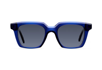 Gafas de sol Suitto Flash para hombre, montura cuadrada de acetato, en verde
