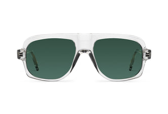 Gafas de sol Suitto Tango para hombre, montura cuadrada de acetato, en transparente